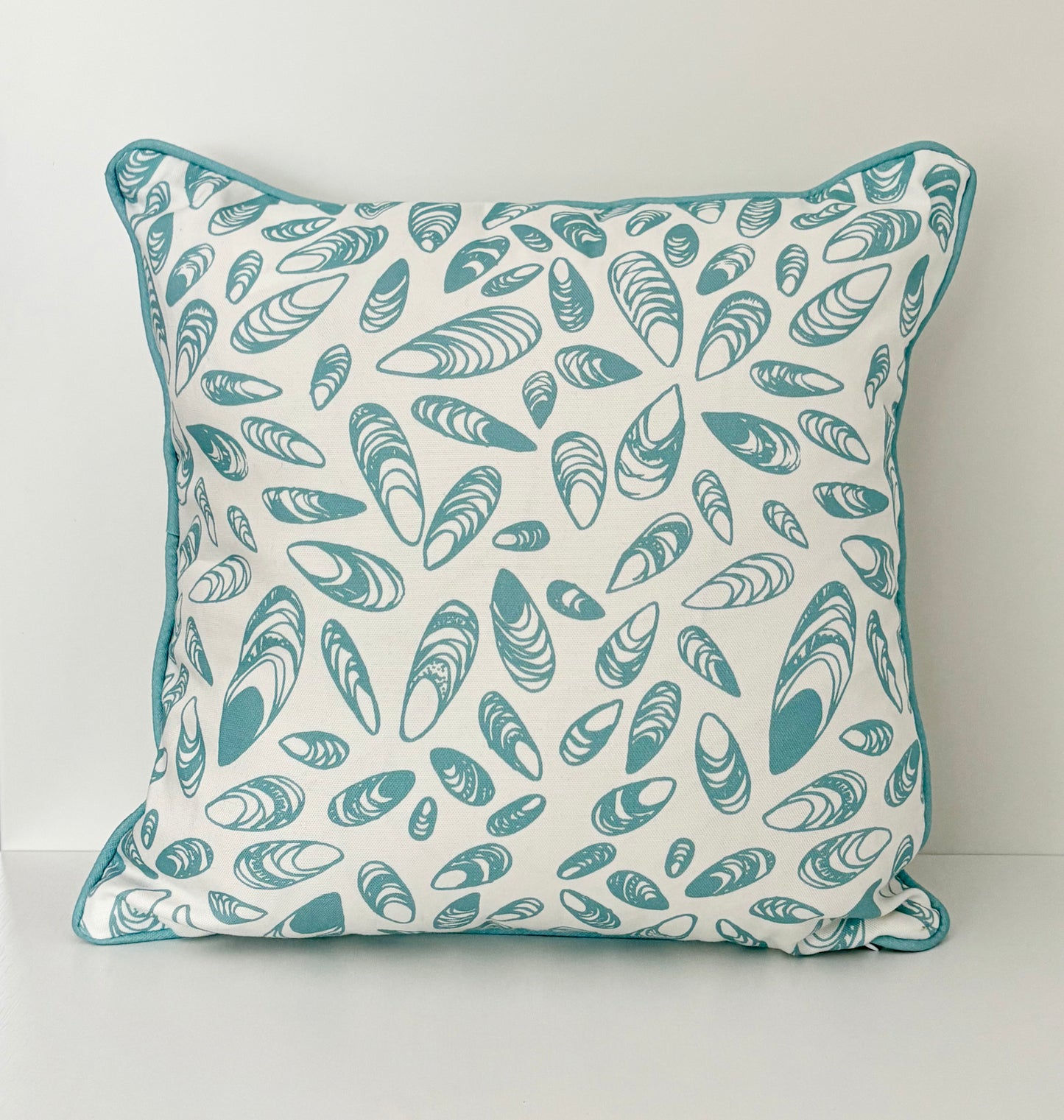 Beachgrass Mussel Print Cushion Pre- Order