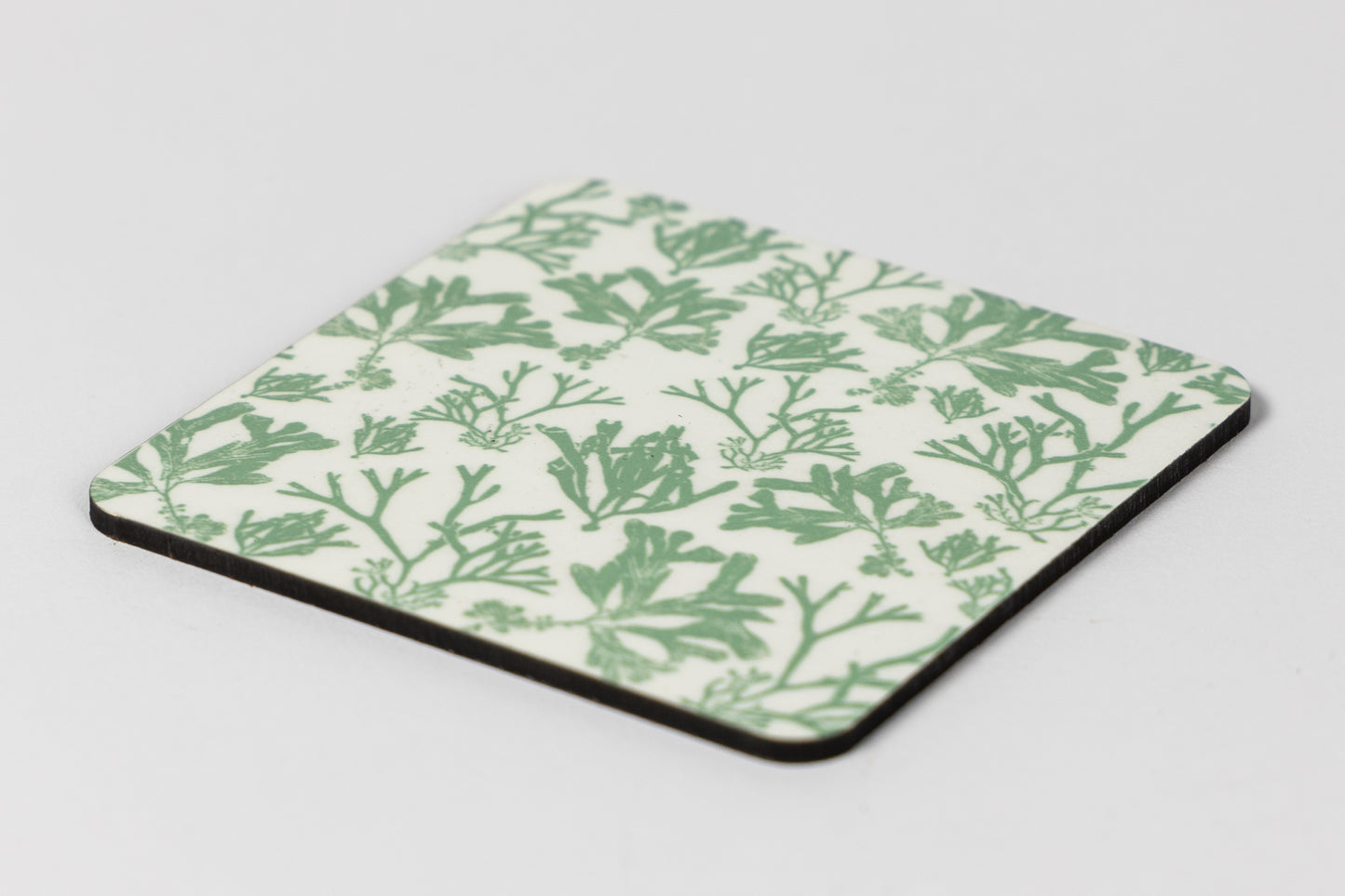 Solva Seaweed Print Coaster