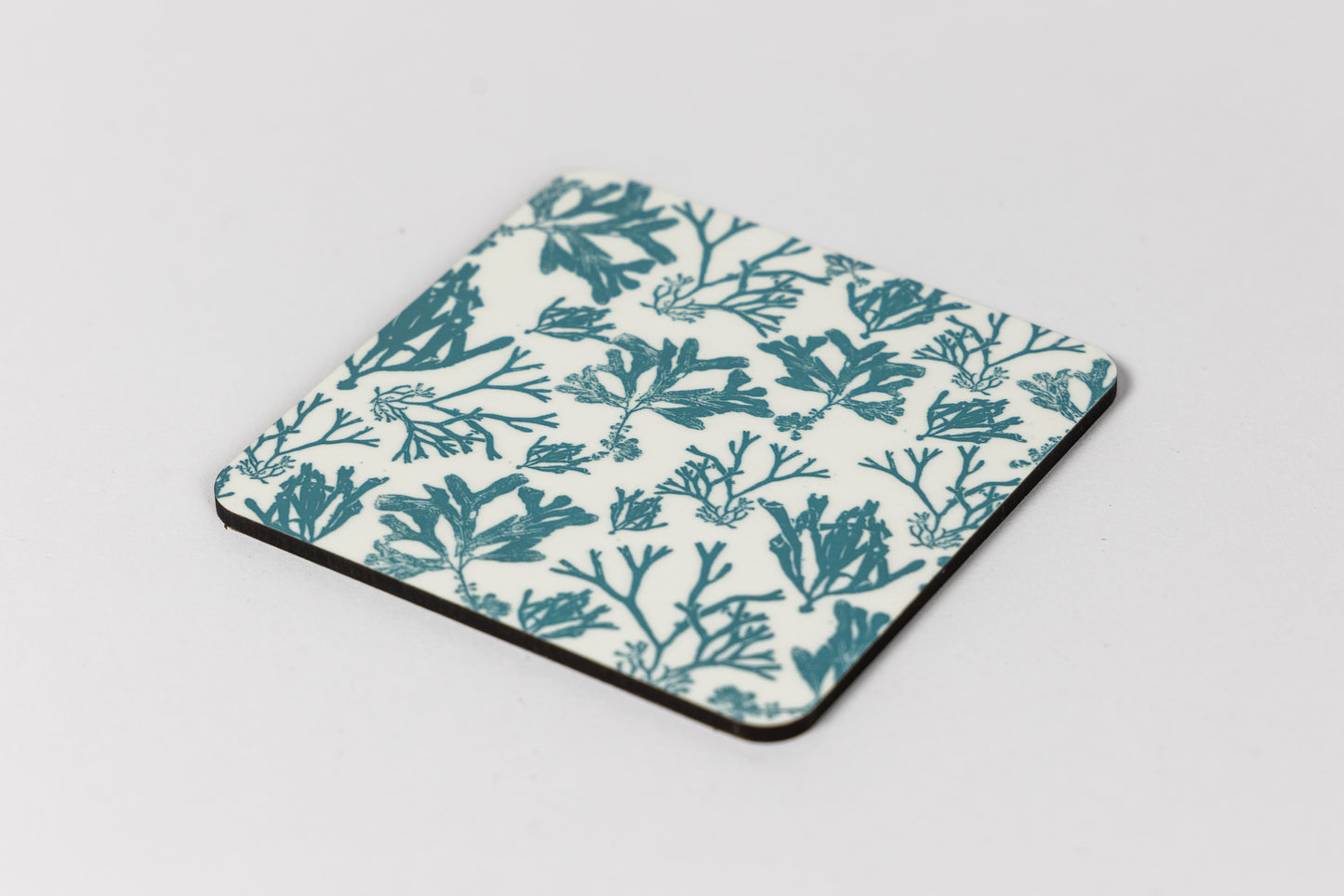 Harbour Seaweed Print Coaster