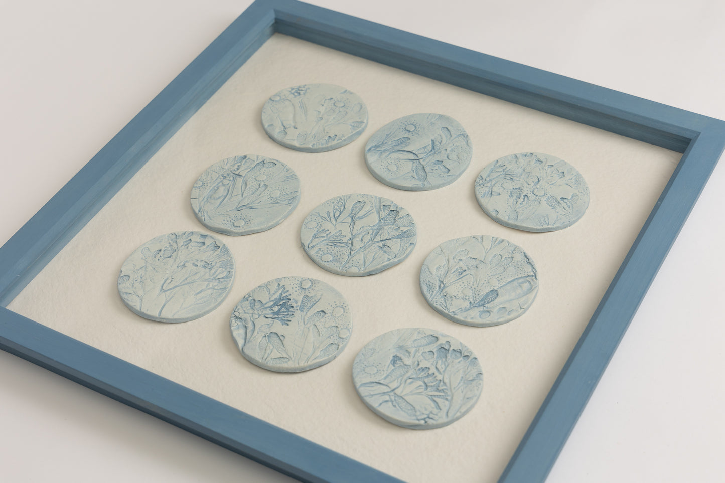 Blue Seaweed Study Frame
