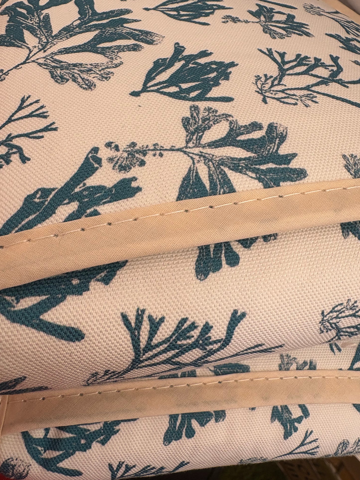 Mackerel Seaweed Double Oven Gloves