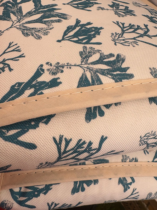 Mackerel Seaweed Double Oven Gloves
