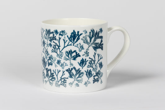 Maritime Seaweed Bone China Mug