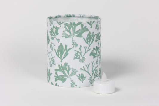 Solva Seaweed Fabric Lantern