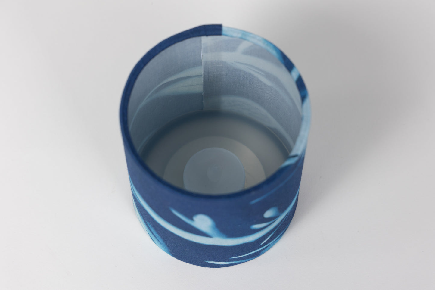 Cyanotype Seaweed Fabric Lantern