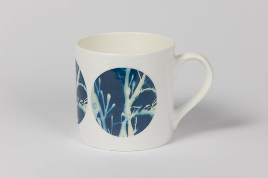 Cyanotype Seaweed Mug
