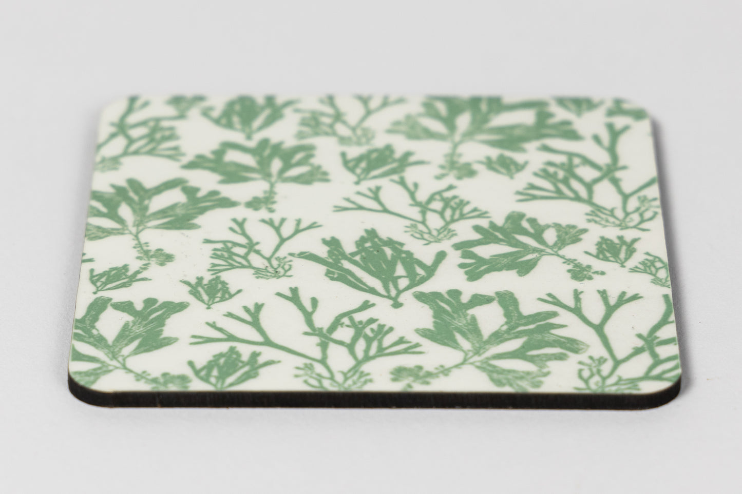 Solva Seaweed Print Coaster