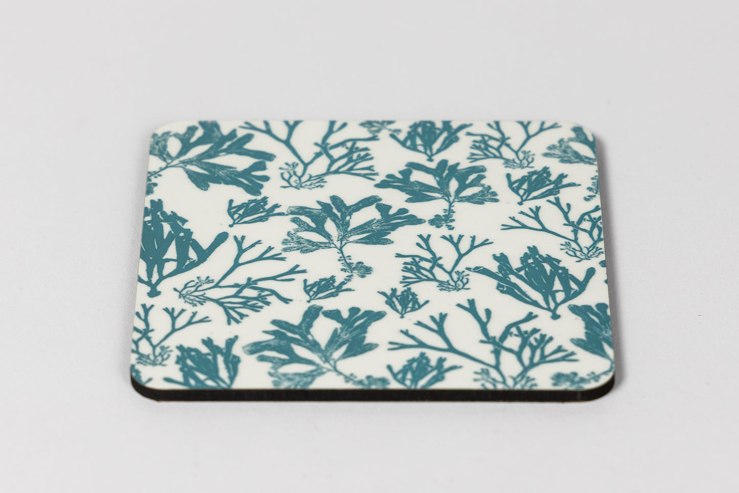 Harbour Seaweed Print Coaster
