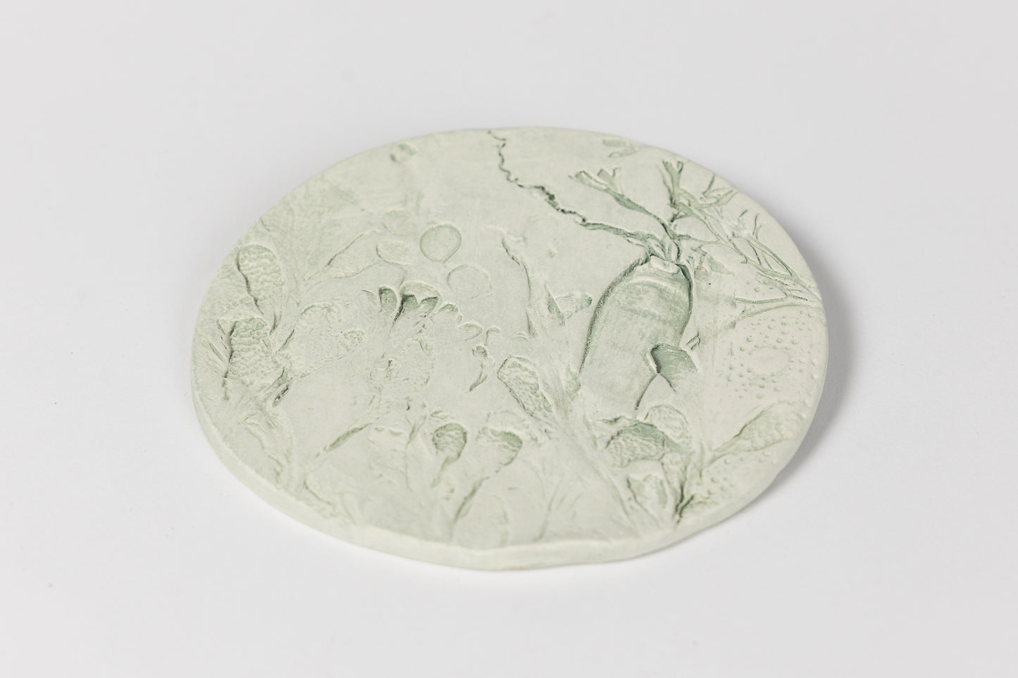 Green Seaweed Wall Plaque