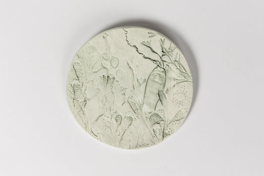 Green Seaweed Wall Plaque