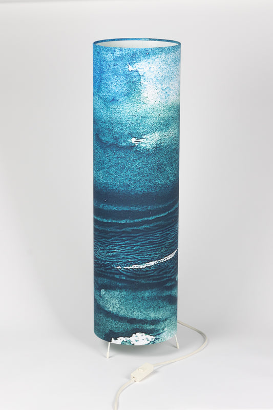 Inky Seacape Floor Lamp