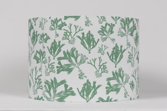 Solva Seaweed Fabric Ceiling Light Shade