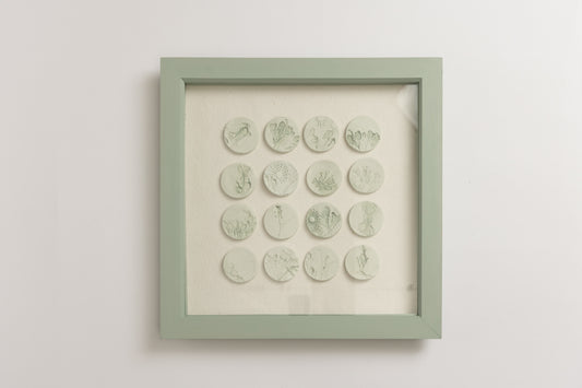 Beachgrass Seaweed Fragments Frame