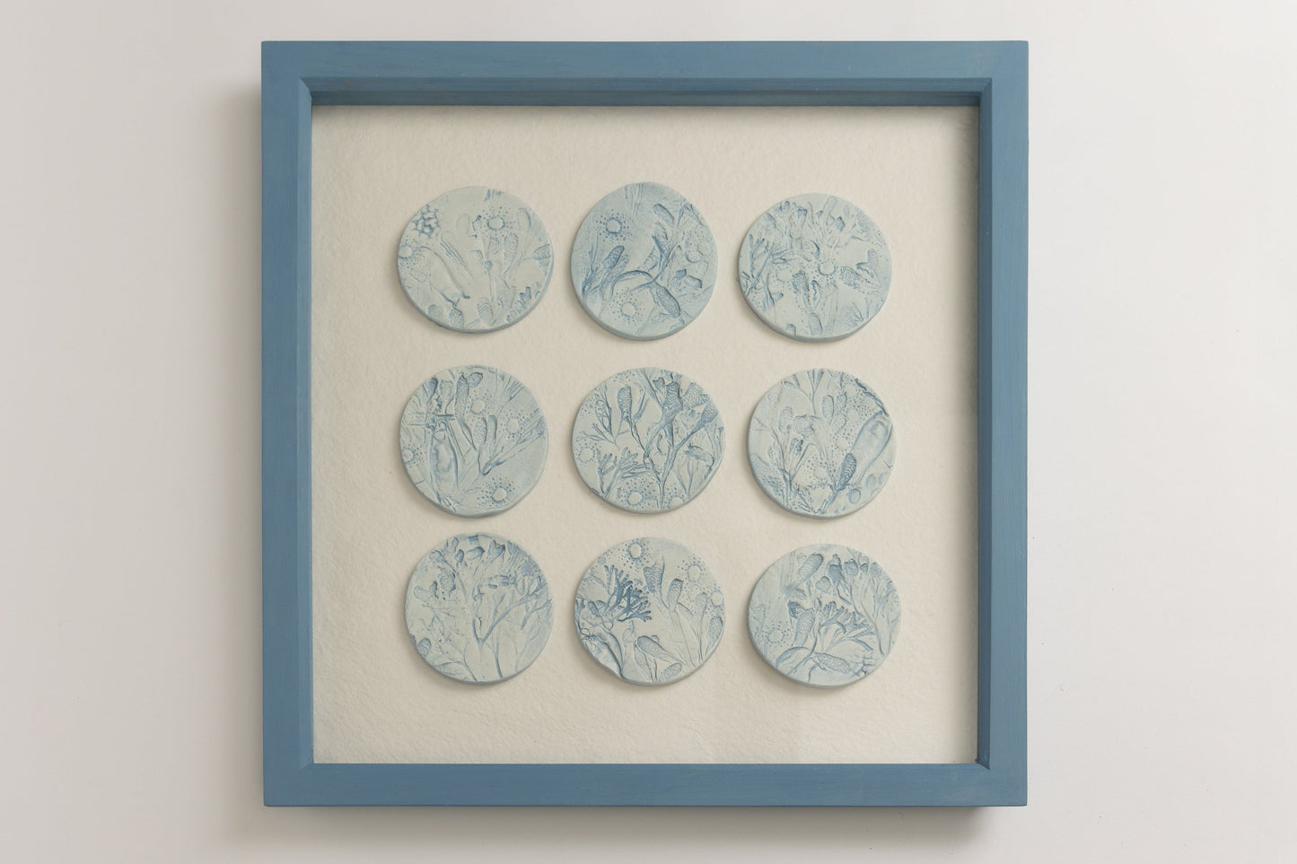 Blue Seaweed Study Frame